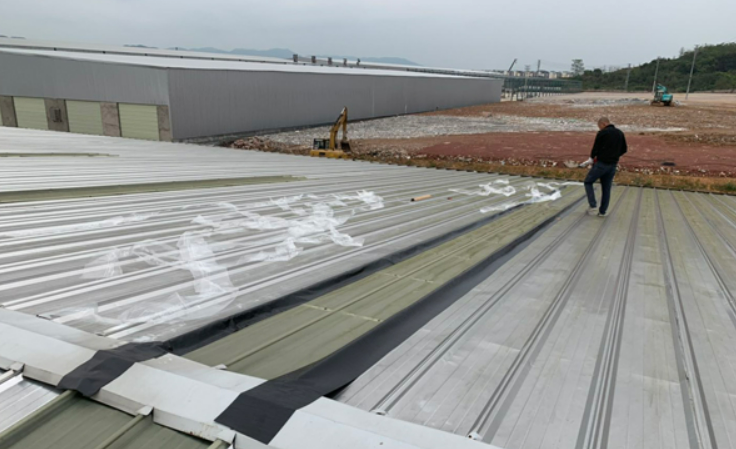 后湖管理区厂房屋面防水维修案例