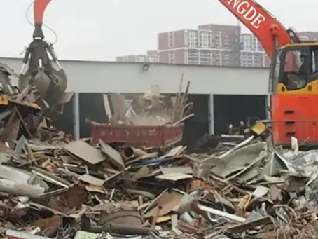 后湖管理区工装拆除