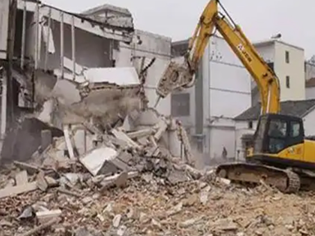 后湖管理区旧房改造拆除